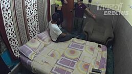 do you want to see sloton and alejandro in a crossdressing shemale trio creampie?