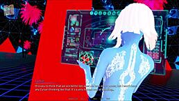 feeling sexy in harem hotel with big tits and curvy outfit