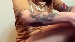 sneaking a quick squirt at the office.