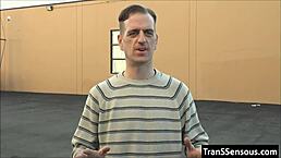 dude tempted by shemale in crossdressing