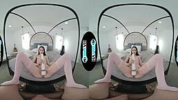 Helpful girlfriend gets fucked POV in WetVR. Want to watch?