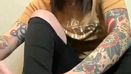 sneaking a quick squirt at the office.