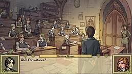 I enjoy having these four teen 18+s in my room for innocent witches gameplay part 3.