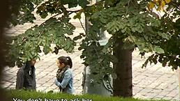 teen girl caught sucking stranger on street