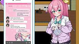 Professor wants to be friends with the protagonist in this hentai adventure