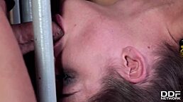 cathy heaven takes rough bdsm ass pounding hard