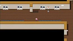 Professor wants to be friends with the protagonist in this hentai adventure