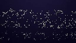 Petite brunette teases wet pussy with vibrator and flaunts sexy feet