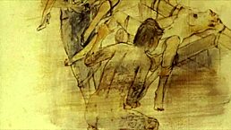 vintage erotic art with suggestive cartoon vibes