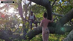 Wife Offers Ass to Amazon Monster Cock?