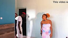 Otupiano threesome with hot ebony teen 18+