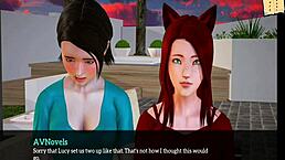 teen redhead shines in my new family 286