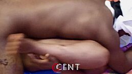 She screams in ecstasy as big black cock enters her tight pussy