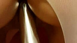 Mature Girlfriend Plays With Dildo And Toys