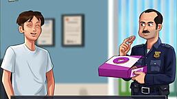 In Summertime Saga episode 184, the cartoon story unfolds with game adventures