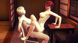 Hentai Uncensored Sonia Hardsex In Japanese Room With Futanari Full