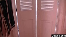 Blonde Babe Fucked Hard in Bathroom