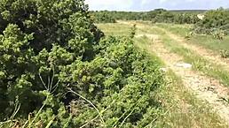 Sasha Rose and Daniella Margot Dive Deep in Hot Outdoor Lesbian Play!