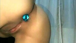 Teen cums on big cock