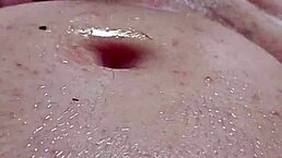 relaxing masturbation session during massage