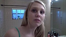 Petite Blonde Lily Rader and Rikki Rumor in Taboo Threesome POV. Step Sister Experience with Alex Adams Explodes!