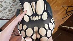 Homemade Porn With Stepsister's Hot Big Ass In Doggy Style