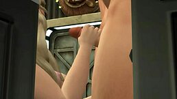 space soldier saves whores from goblin