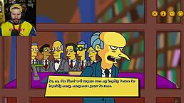 the simpsons parody game with burns mansion you never played