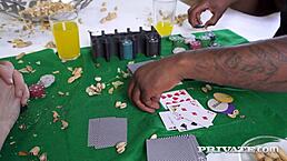 Hey, Red Belle Claire, ready for dp with one white guy?