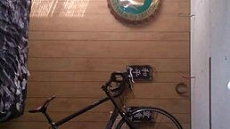 ashley kenny sucking and showing her natural tits in an intriguing scene