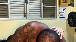 Latina picks up guy on street for anal.