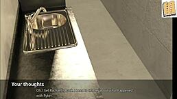 Huge Boobed Blonde Teen 18+ Gets Intense Car Sex With Big Cock In Erotic Game.