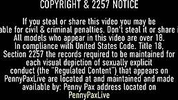 I'm busty lesbian Penny Pax playing with Syren De Mer's wet cunt