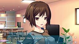 i'm playing princess x fan disc ep15, with lots of talking and anime action