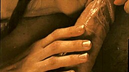 Vintage threesome heats up with steamy retro hairy action