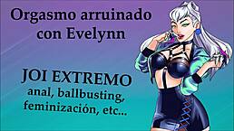 Joi extremo con evelynn de lol estilo kda voz española