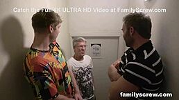 Family gathers to celebrate son's first time in bar