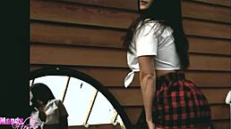 Want To See This Outdoor Strip Tease?