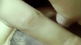 Asian Housewife's Wet Pussy Fucked On Video Call