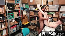 Gay mall officer catches shoplifter, strips him, and uncovers stolen goods in wild search.