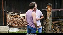 gay outdoor bareback fuck fest
