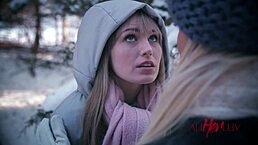 AllHerLuv’s SNOWBALLS II sneak peek with steamy lesbian action!