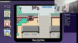 accidents at the indoor pool lead to sexual encounters in this pokemon parody hentai game part 6