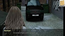 Huge Boobed Blonde Teen 18+ Gets Intense Car Sex With Big Cock In Erotic Game.