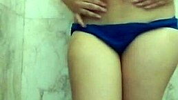 Girlfriend fingered in bathroom?