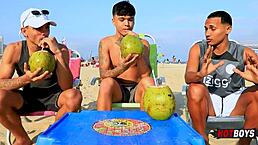 hanging out with our friend in a group setting