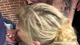 Family gathers to celebrate son's first time in bar