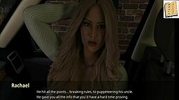 Huge Boobed Blonde Teen 18+ Gets Intense Car Sex With Big Cock In Erotic Game.