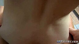 I had full gay sex with a twink in the bathroom bareback