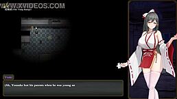 哟，来看驱魔阴阳师第一部狂野日本Hentai。那些动漫大奶太不真实了！